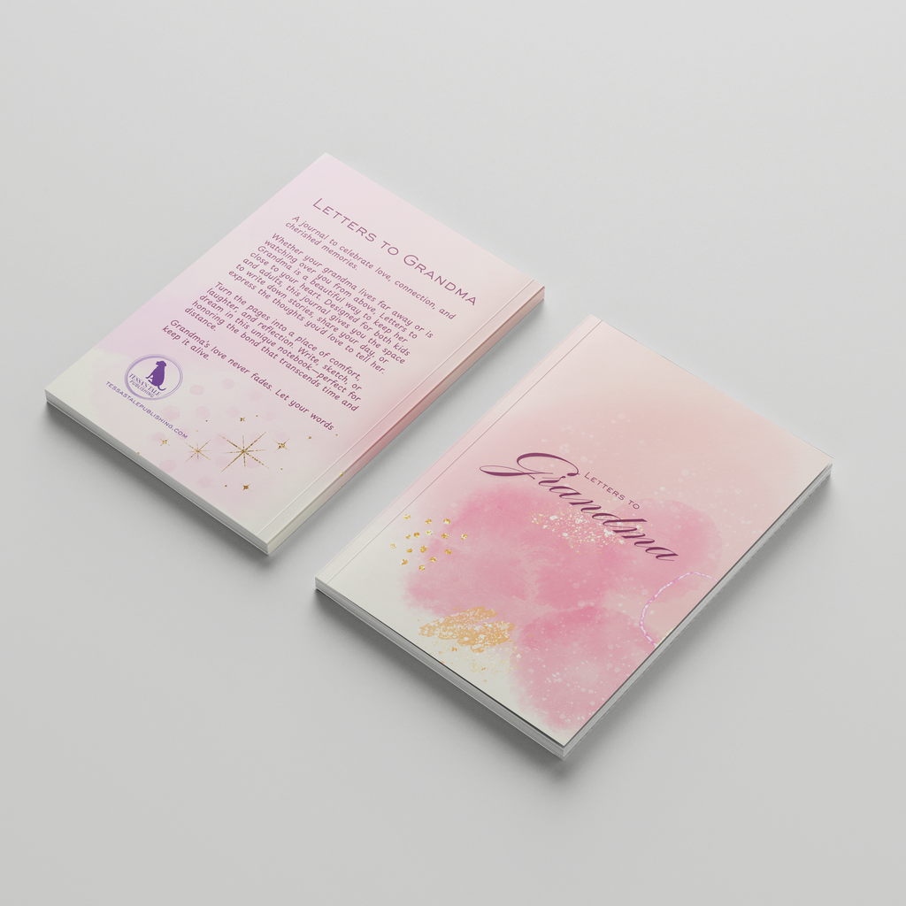 Letters to Grandma journal front and back covers